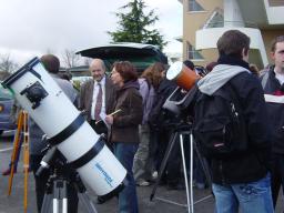 L'observation de l'clipse  Etampes