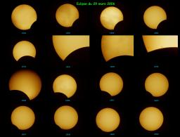 Rsum en image de l'clipse. Par Olivier Riant.