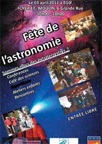 Flyer de la Fte de l'Astronomie