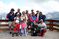 Le groupe d'astronomes au grand complet